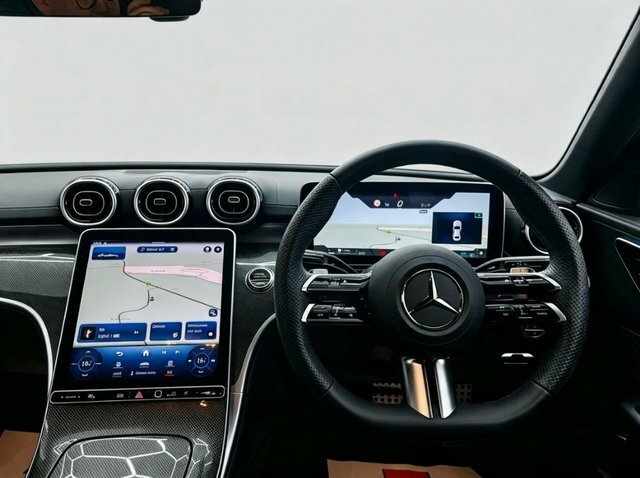 Mercedes-Benz C Class C220dh Mhev Amg Line Black #4