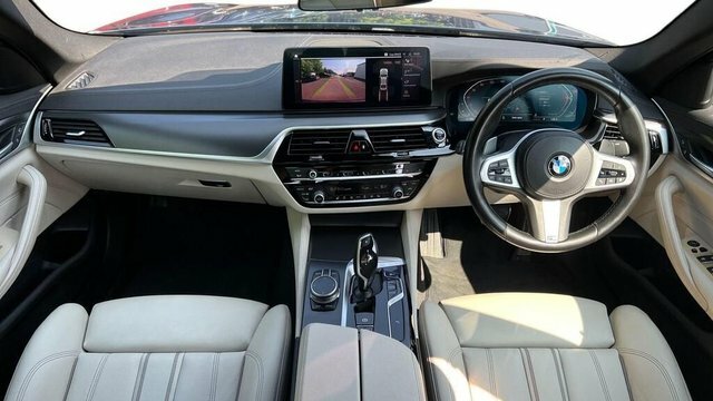 BMW 5 Series 2.0 520D Mht M Sport Euro 6 Ss Black #8