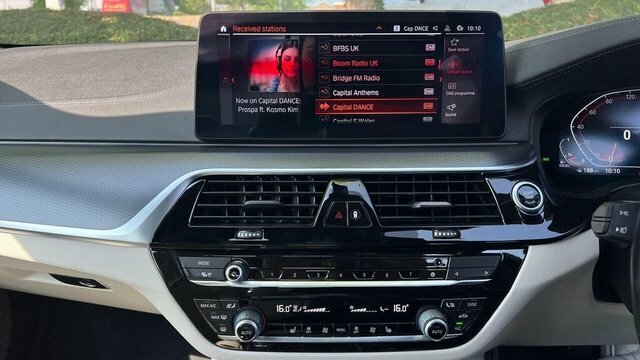BMW 5 Series 2.0 520D Mht M Sport Euro 6 Ss Black #12