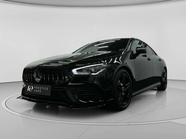 Mercedes-Benz CLA Class Cla180 Amg Line Coupe Black #3
