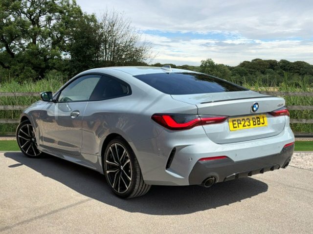 BMW 4 Series Gran Coupe 420I M Sport Coupe Grey #3