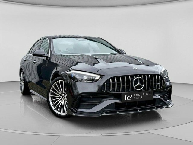 Mercedes-Benz C Class C200h Mhev Amg Line Black