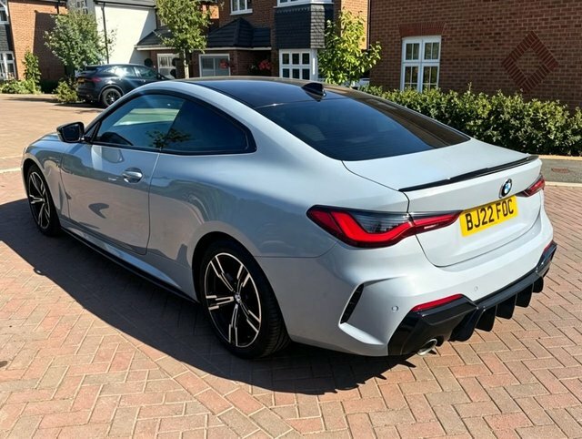 BMW 4 Series Gran Coupe 420I M Sport Coupe Grey #4