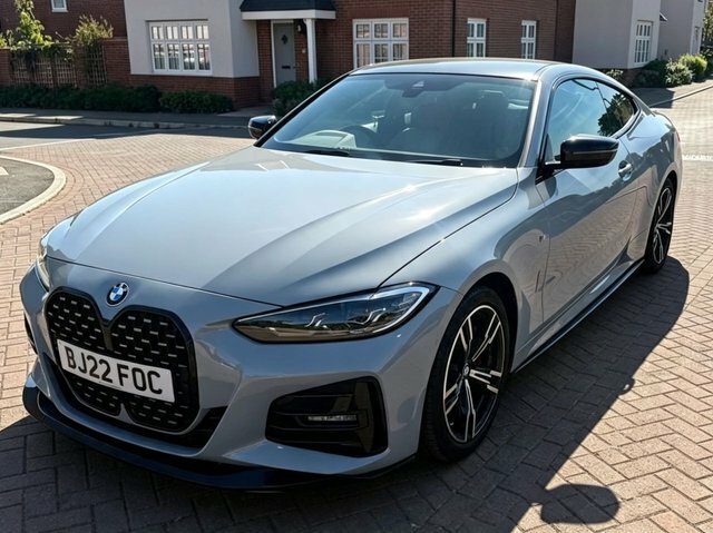 BMW 4 Series Gran Coupe 420I M Sport Coupe Grey #3