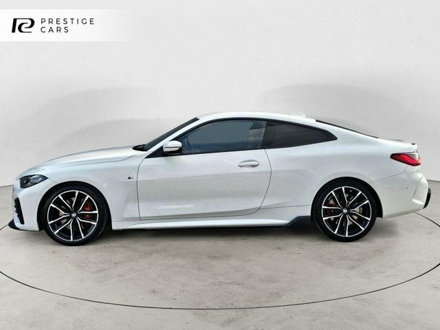 BMW 4 Series 420D Mht M Sport White #4