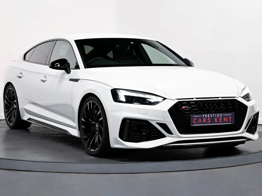 Audi RS5 2.9 Tfsi V6 Carbon Black Sportback Tipt White