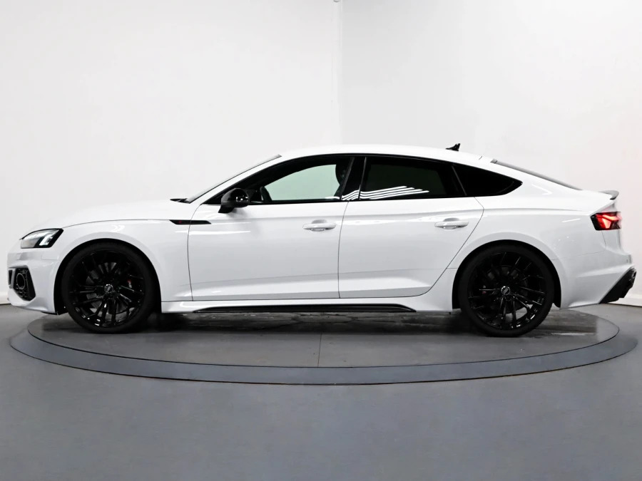 Audi RS5 2.9 Tfsi V6 Carbon Black Sportback Tipt White #4
