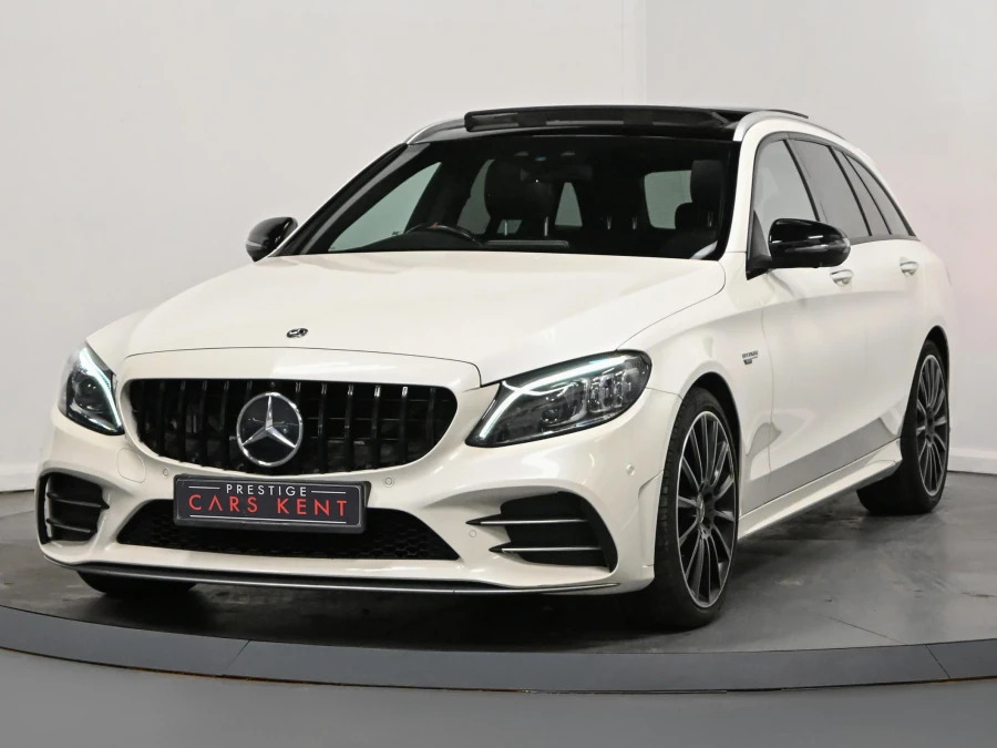 Mercedes-Benz C Class 3.0 C43 V6 Amg Premium Plus Estate G- White #5