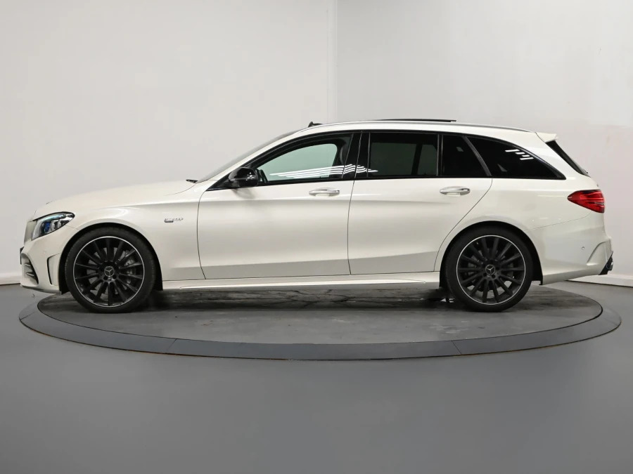 Mercedes-Benz C Class 3.0 C43 V6 Amg Premium Plus Estate G- White #4