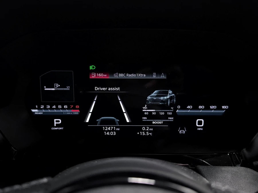 Audi S3 2.0 Tfsi Black Edition S Tronic Quattro Euro 6 S Black #30