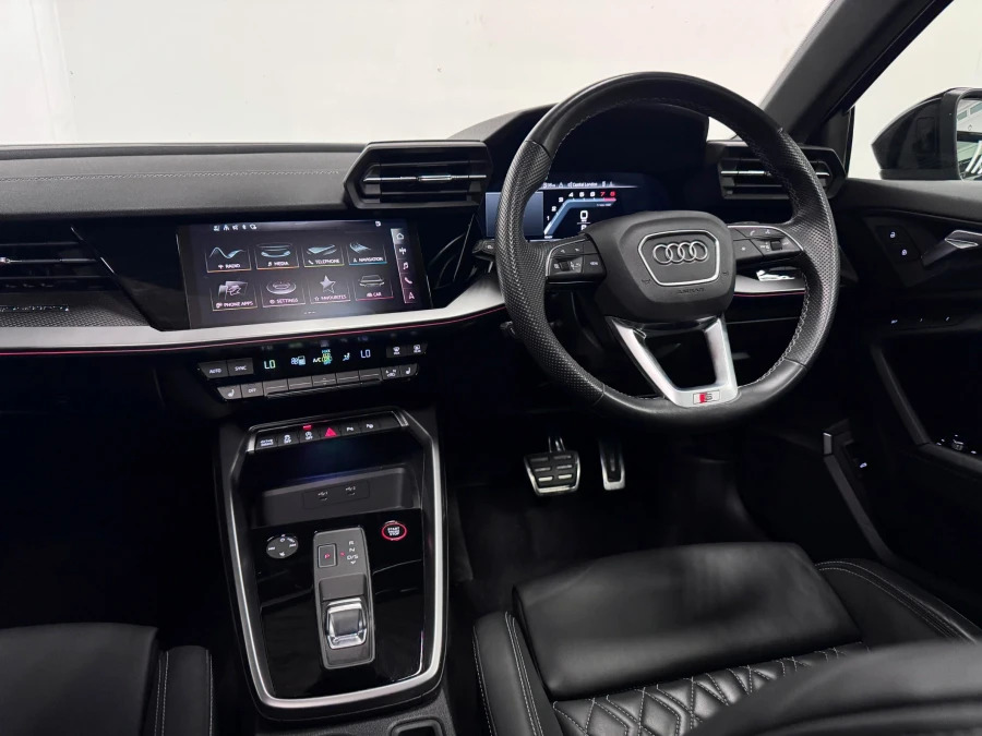 Audi S3 2.0 Tfsi Sportback S Tronic Quattro 3 White #29