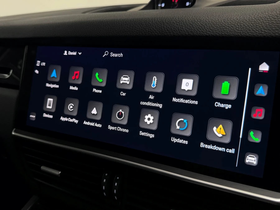 Porsche Cayenne V6 E-hybrid 17.9Kwh Tiptronics Euro 6 3.6Kw Charg Black #7