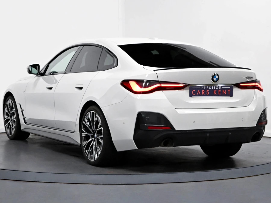 BMW 4 Series Gran Coupe 430I M Sport Gran Coupe White #3
