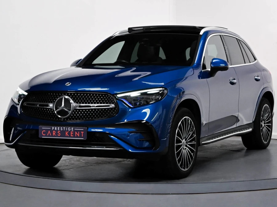 Mercedes-Benz GLC Class 2.0 Glc300e 31.2Kwh Amg Line Premium Plus Suv Blue #5