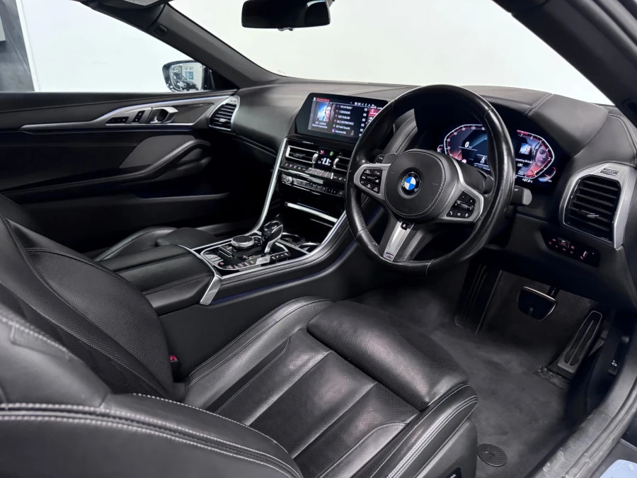 BMW 8 Series 840I Convertible Black #2