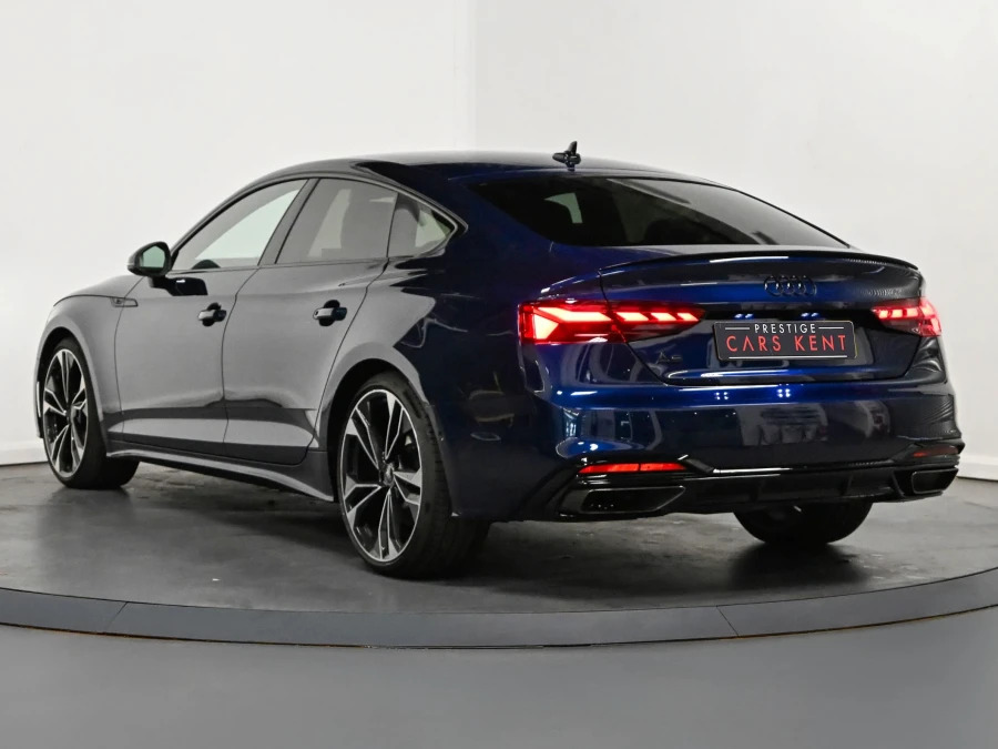 Audi A5 2.0 Tdi 35 Black Edition Sportback S Tr Blue #3