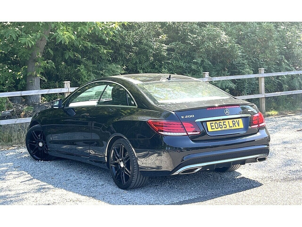 Mercedes-Benz E Class E200 Amg Line Black #5