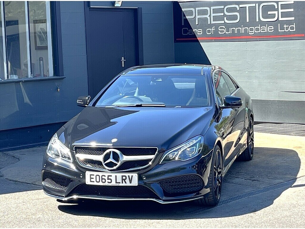 Mercedes-Benz E Class E200 Amg Line Black