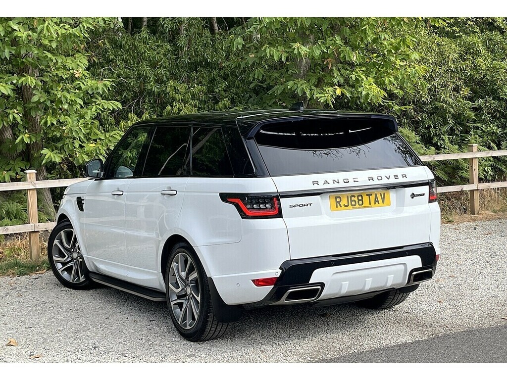 Land Rover Range Rover Sport Sd V6 Dynamic White #4