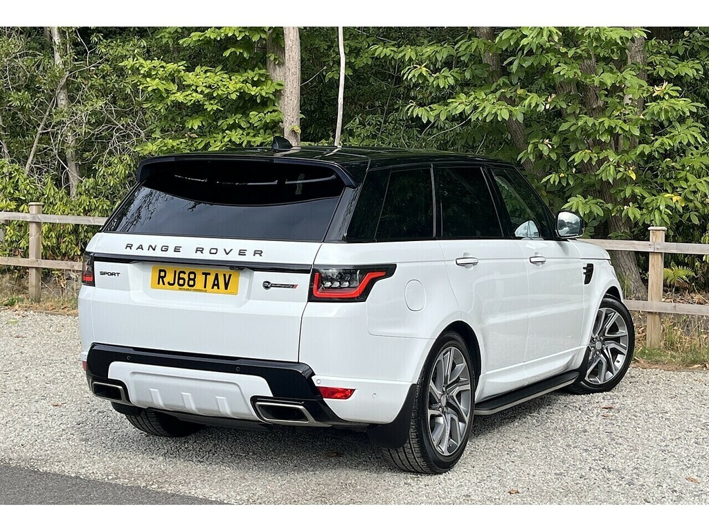 Land Rover Range Rover Sport Sd V6 Dynamic White #3