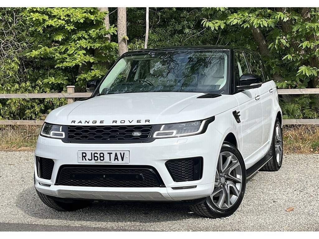 Land Rover Range Rover Sport Sd V6 Dynamic White #6