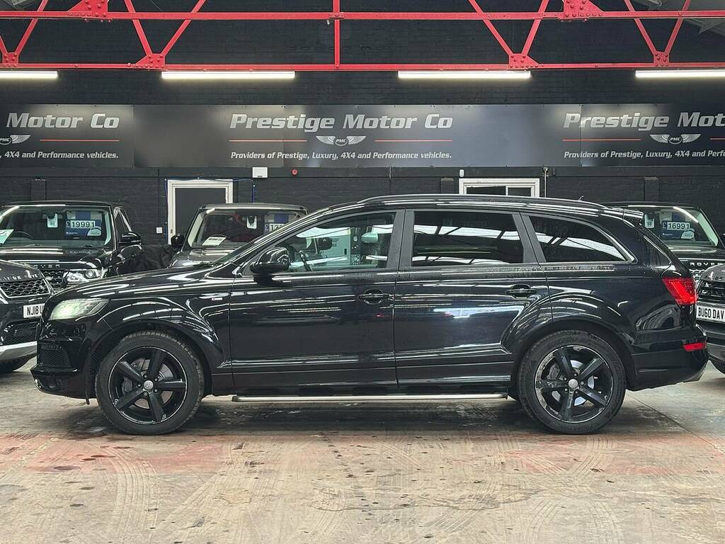 Audi Q7 Tdi V6 S Line Black #6