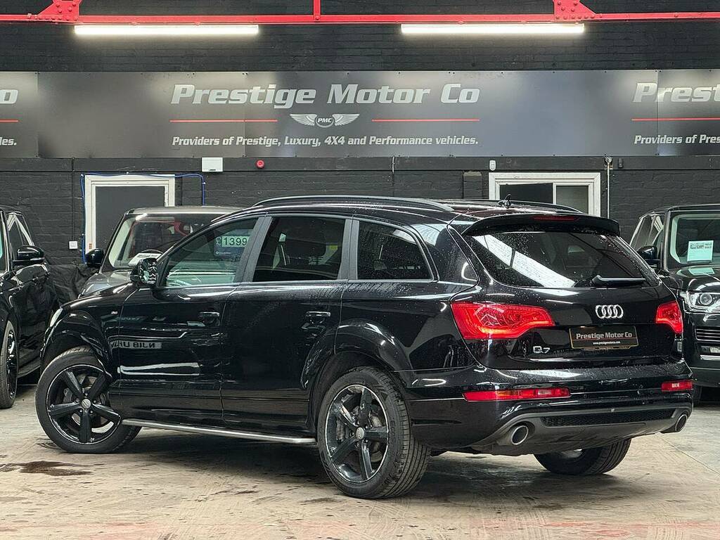 Audi Q7 Tdi V6 S Line Black #5