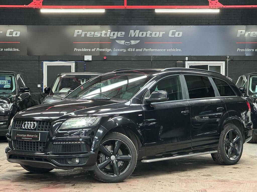Audi Q7 Tdi V6 S Line Black