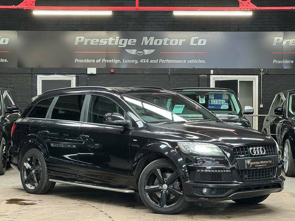 Audi Q7 Tdi V6 S Line Black #2