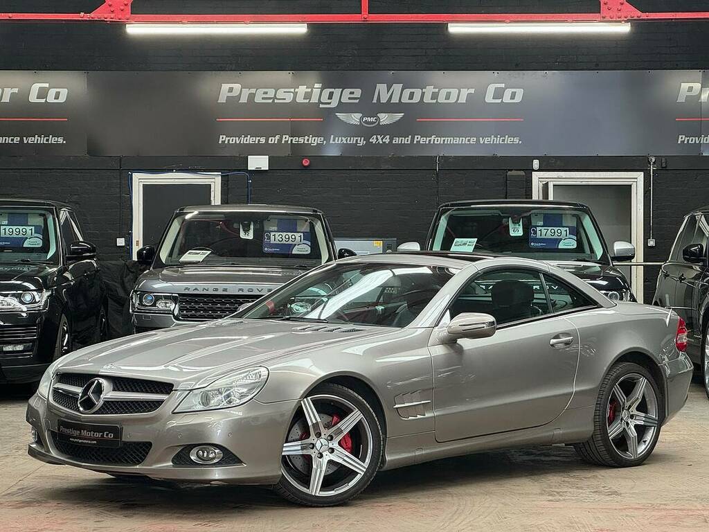 Mercedes-Benz SL Class Sl350 Silver