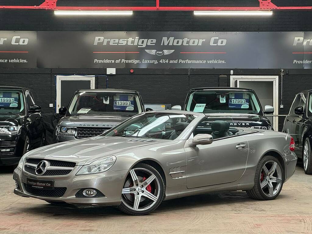 Mercedes-Benz SL Class Sl350 Silver #2