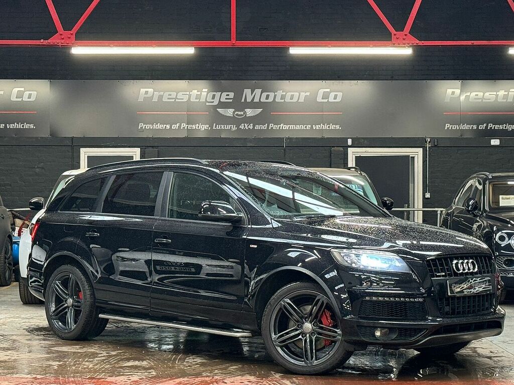 Audi Q7 Tdi V6 S Line Plus Black #2
