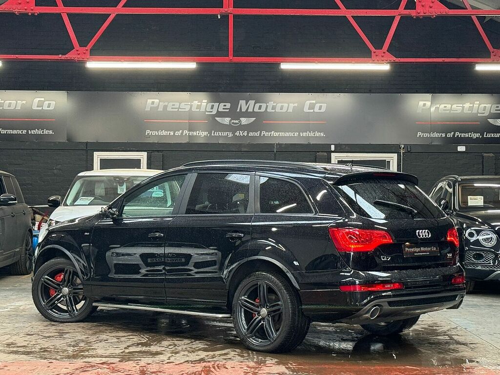 Audi Q7 Tdi V6 S Line Plus Black #5