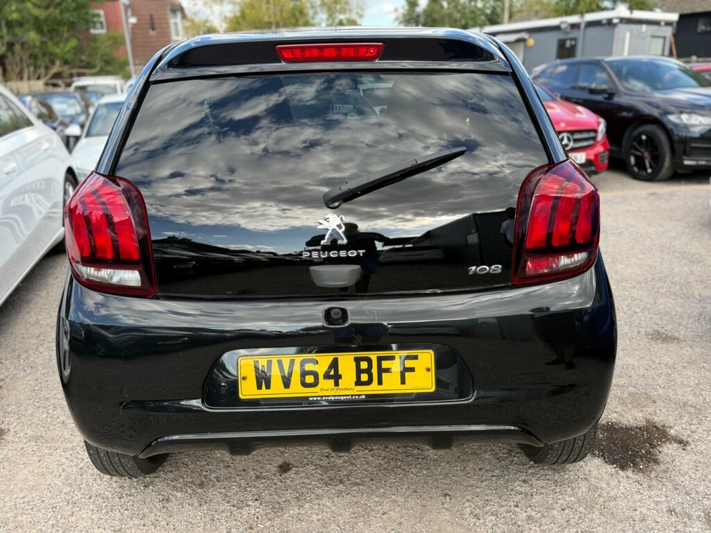 Peugeot 108 1.2 Vti Puretech Allure Euro 5 WV64BFF Black #5