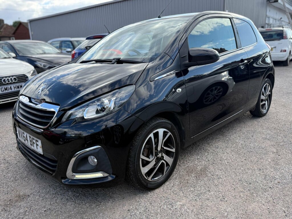 Peugeot 108 1.2 Vti Puretech Allure Euro 5 WV64BFF Black #3