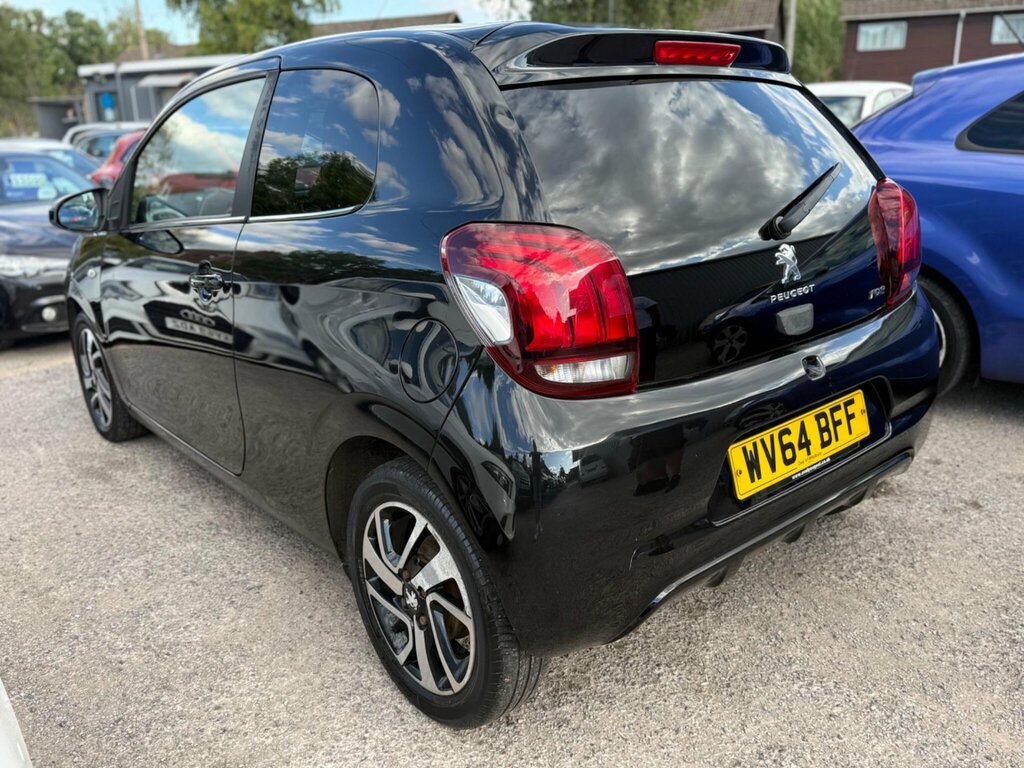 Peugeot 108 1.2 Vti Puretech Allure Euro 5 WV64BFF Black #4