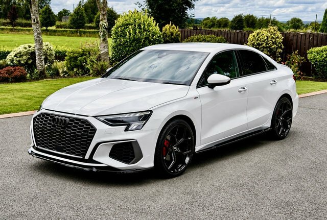 Audi A3 Tfsi 30 S Line White #3