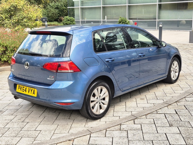 Volkswagen Golf 1.6 Tdi Bluemotion Tech Blue #4