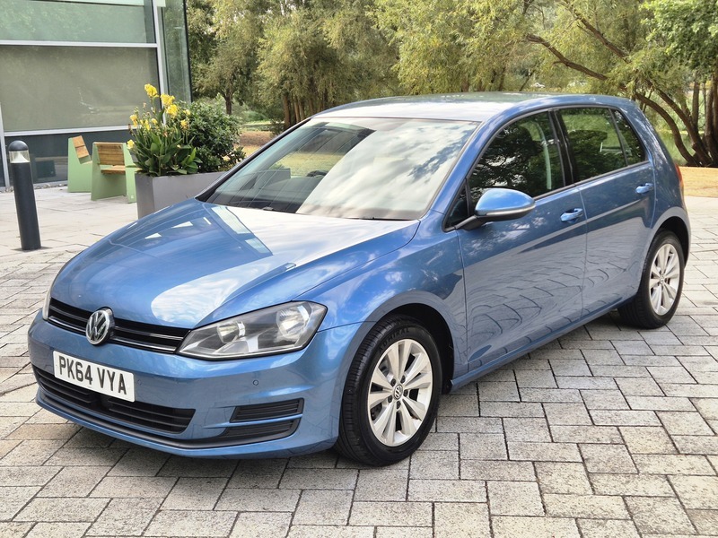 Volkswagen Golf 1.6 Tdi Bluemotion Tech Blue #2