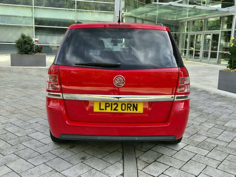 Vauxhall Zafira 1.7 Cdti Ecoflex Excite Euro 5 Silver #8