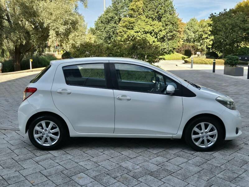 Toyota Yaris 1.33 Dual Vvt-i Tr White #6