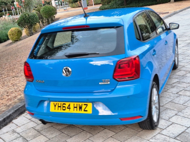 Volkswagen Polo 1.2 Tsi Bluemotion Tech Blue #3