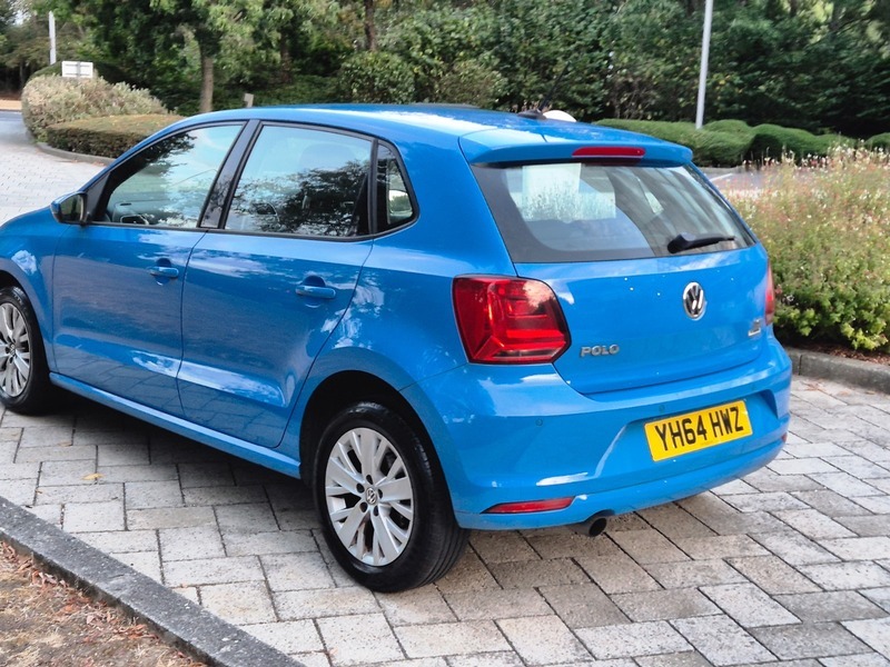 Volkswagen Polo 1.2 Tsi Bluemotion Tech Blue #4