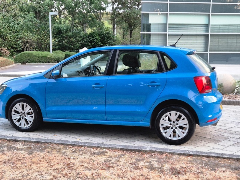 Volkswagen Polo 1.2 Tsi Bluemotion Tech Blue #6