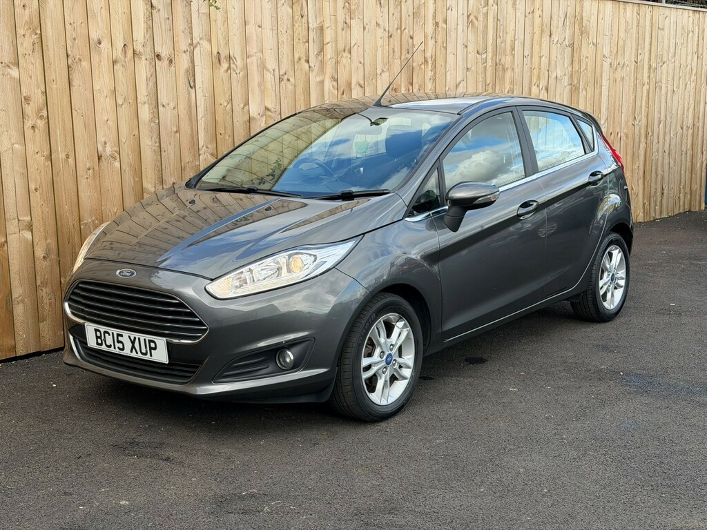 Ford Fiesta 1.5 Tdci Zetec Grey