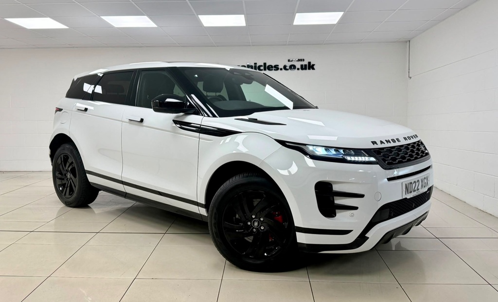Land Rover Range Rover Evoque 2.0 P250 R-dynamic S Black Pack - Pan Ro White