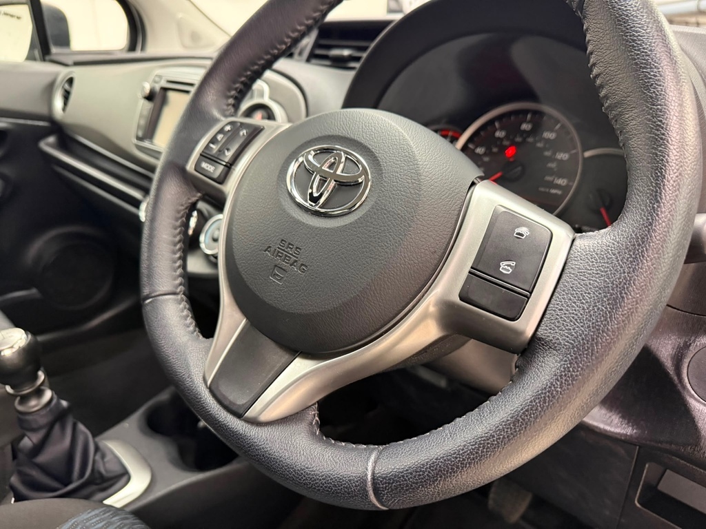 Toyota Yaris 1.33 Vvt-i Tr White #4