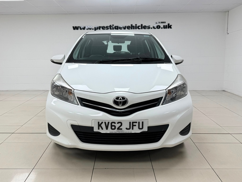 Toyota Yaris 1.33 Vvt-i Tr White #5