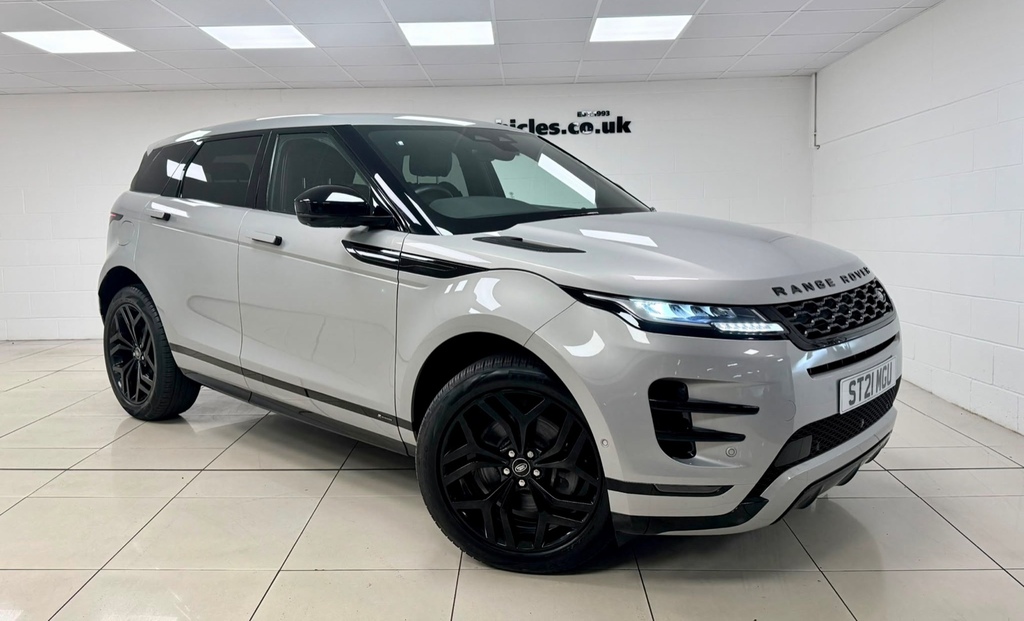 Land Rover Range Rover Evoque 2.0 D200 R-dynamic S Black Pack- 20 Allo Silver