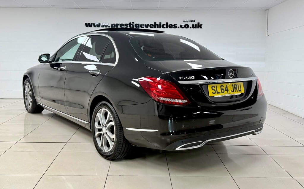 Mercedes-Benz C Class C220 Bluetec Sport Premium Pan Roof- Beau Black #3